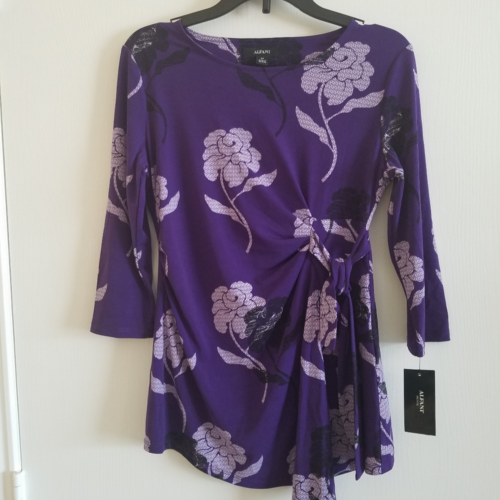 Alfani long sleeve top